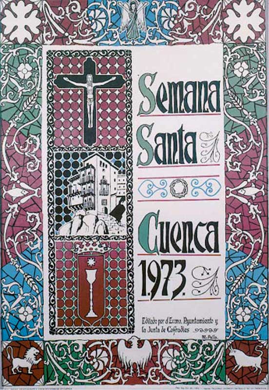 Cartel de la Semana Santa de Cuenca de 1973