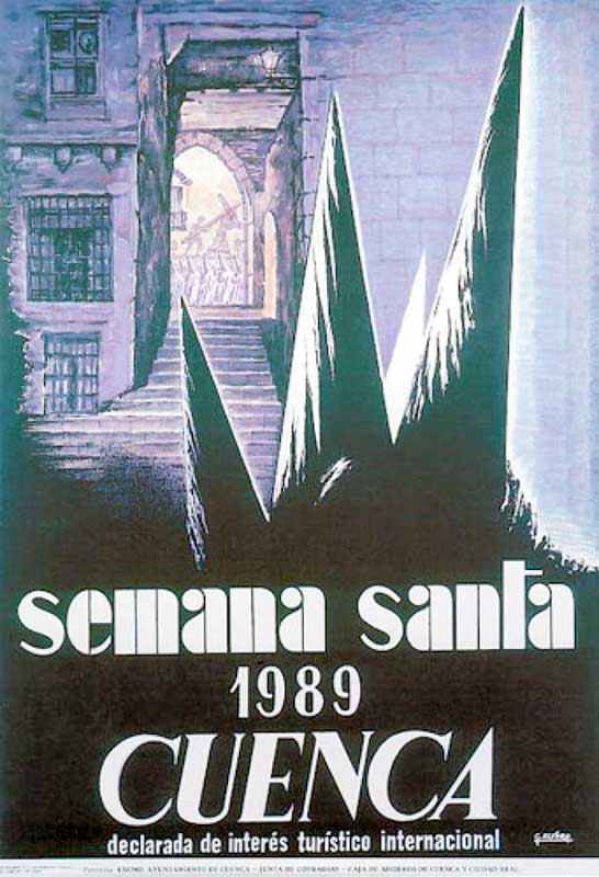 Cartel de la Semana Santa de Cuenca de 1989