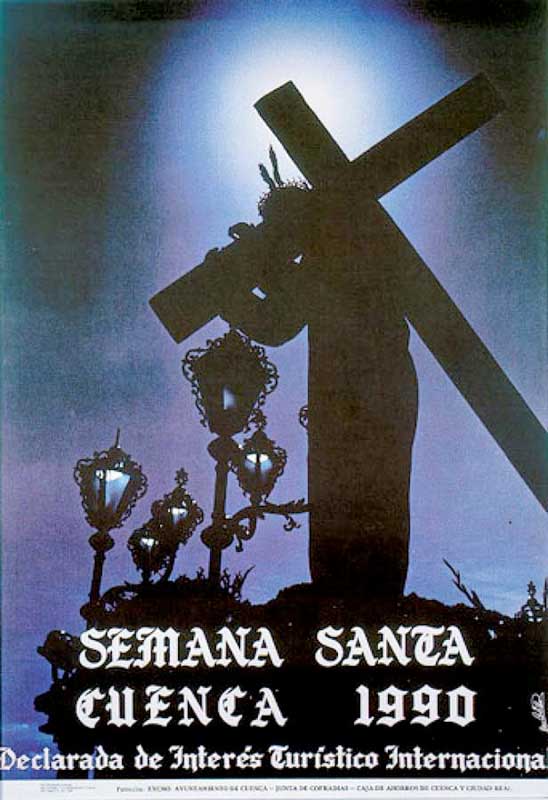 Cartel de la Semana Santa de Cuenca de 1990