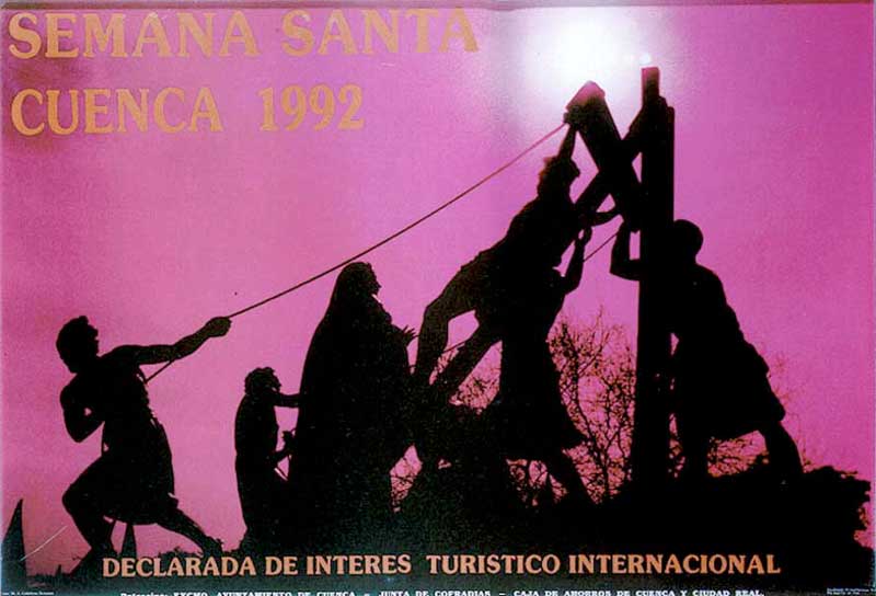 Cartel de la Semana Santa de Cuenca de 1992