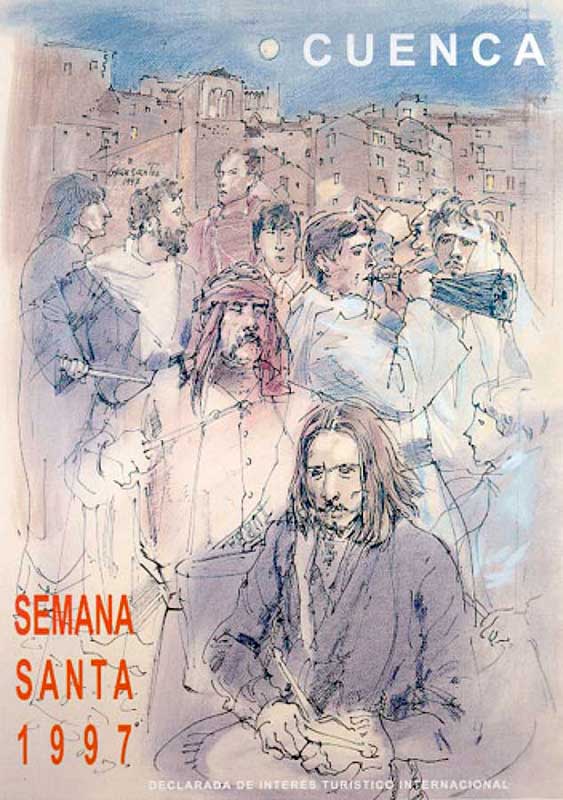Cartel de la Semana Santa de Cuenca de 1997