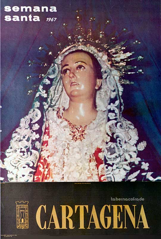 Cartel de la Semana Santa de Cartagena de 1967