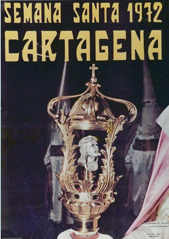 Cartel de la Semana Santa de Cartagena de 1972
