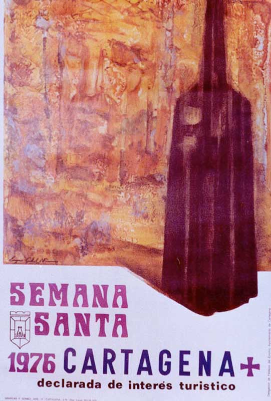 Cartel de la Semana Santa de Cartagena de 1976