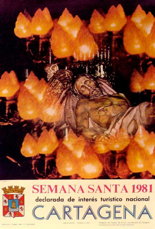 Cartel de la Semana Santa de Cartagena de 1981