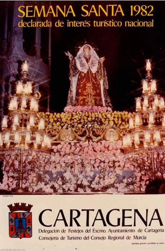 Cartel de la Semana Santa de Cartagena de 1982