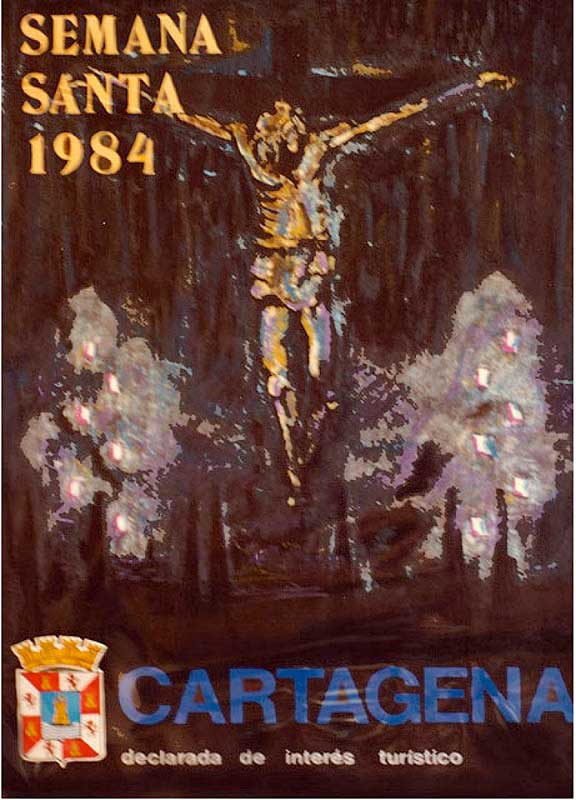 Cartel de la Semana Santa de Cartagena de 1984