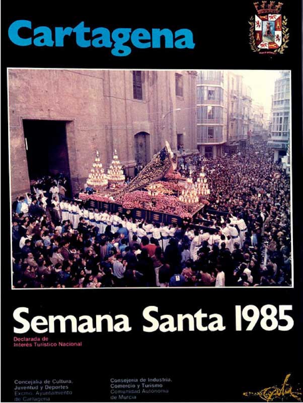 Cartel de la Semana Santa de Cartagena de 1985