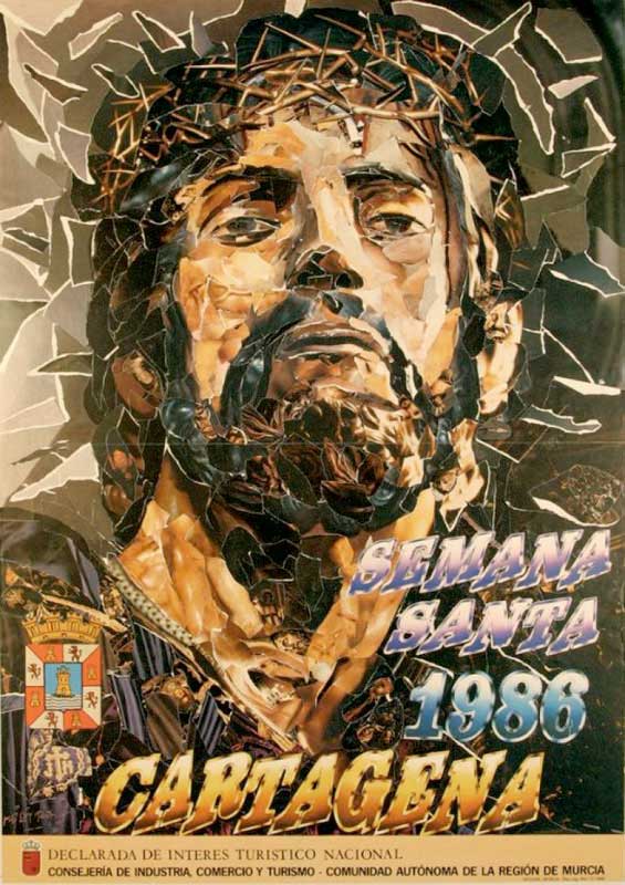 Cartel de la Semana Santa de Cartagena de 1986