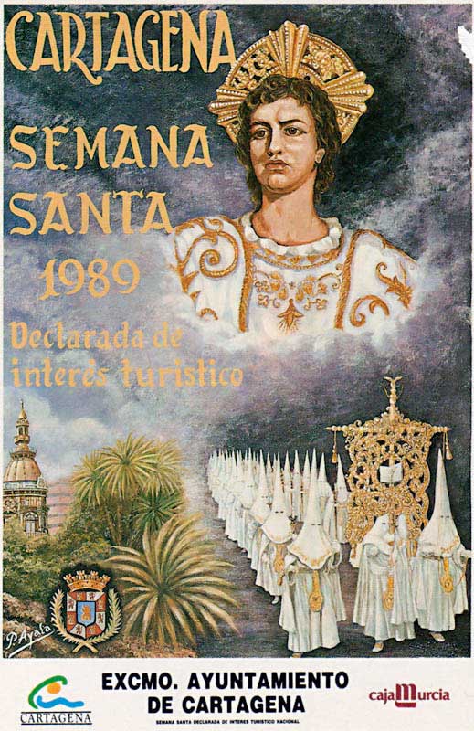 Cartel de la Semana Santa de Cartagena de 1989