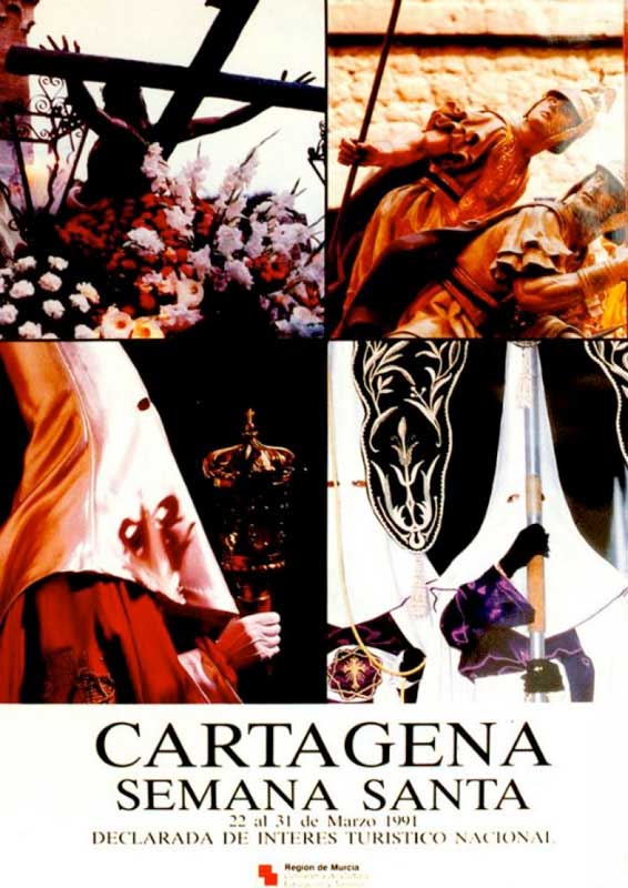Cartel de la Semana Santa de Cartagena de 1991