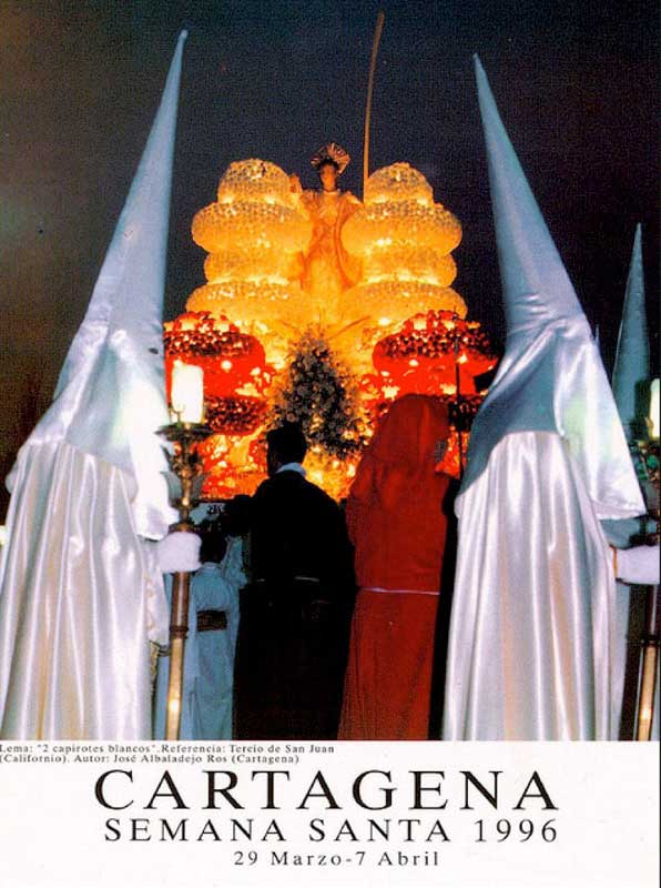 Cartel de la Semana Santa de Cartagena de 1996
