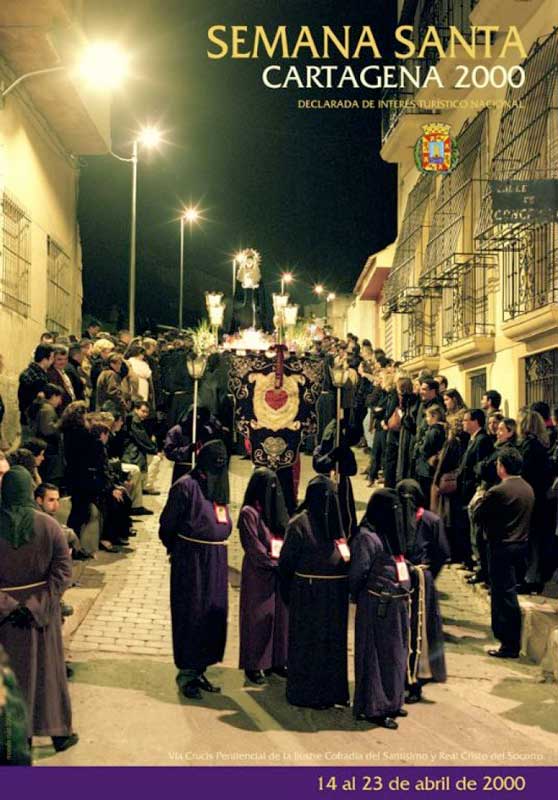 Cartel de la Semana Santa de Cartagena de 2000