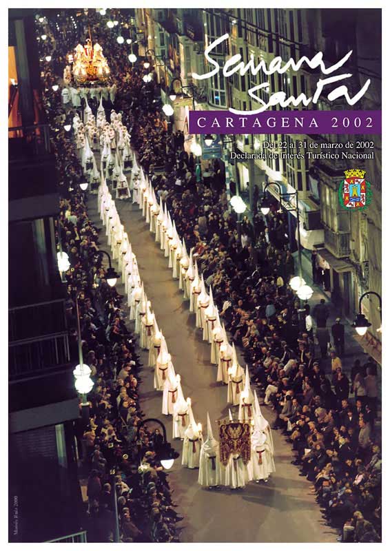 Cartel de la Semana Santa de Cartagena de 2002