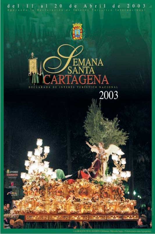 Cartel de la Semana Santa de Cartagena de 2003