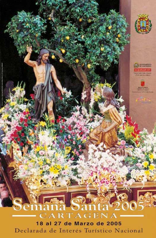 Cartel de la Semana Santa de Cartagena de 2005