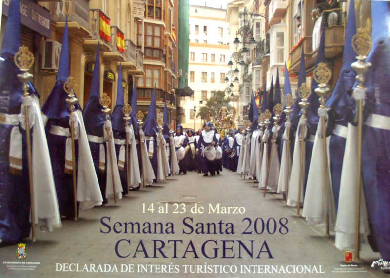 Cartel de la Semana Santa de Cartagena de 2008