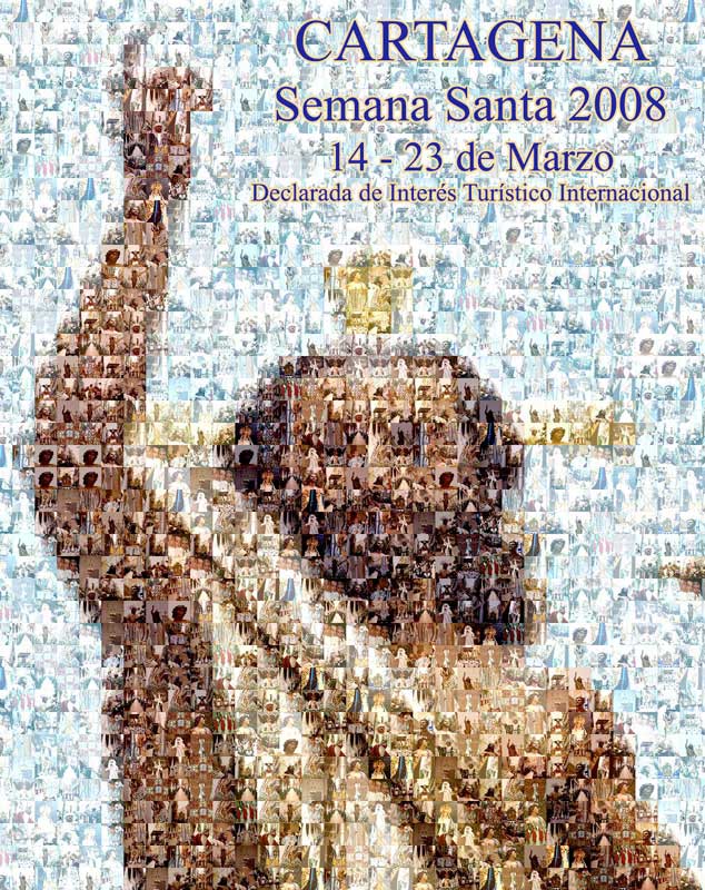 Cartel de la Semana Santa de Cartagena de 2008