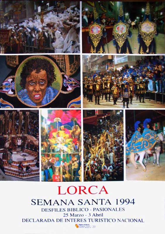 Cartel de la Semana Santa de Lorca de 1994
