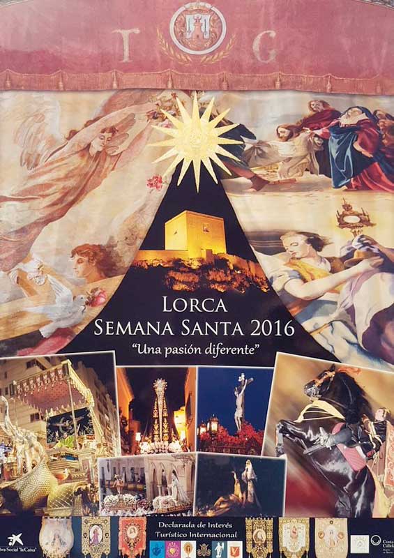 Cartel de la Semana Santa de Lorca de 2016