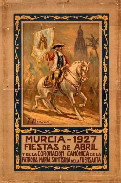Cartel de la Semana Santa de Murcia de 1927