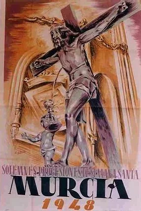 Cartel de la Semana Santa de Murcia de 1948