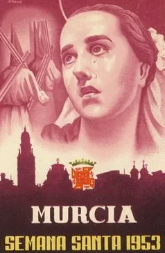 Cartel de la Semana Santa de Murcia de 1953