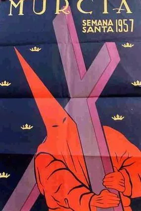 Cartel de la Semana Santa de Murcia de 1957