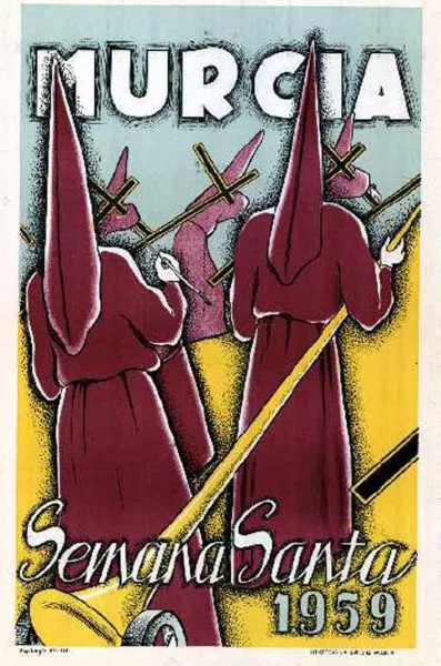 Cartel de la Semana Santa de Murcia de 1959