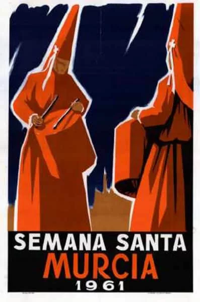Cartel de la Semana Santa de Murcia de 1961