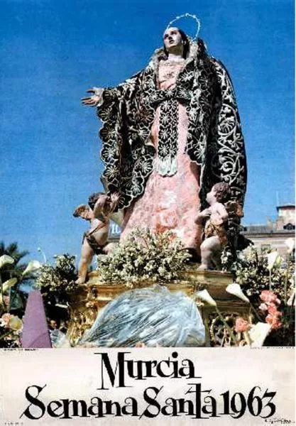 Cartel de la Semana Santa de Murcia de 1963