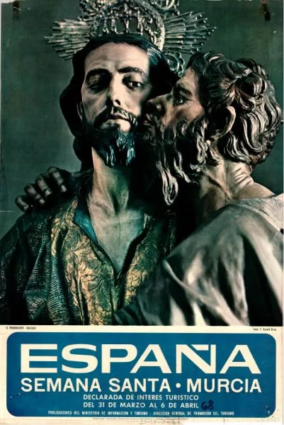 Cartel de la Semana Santa de Murcia de 1968