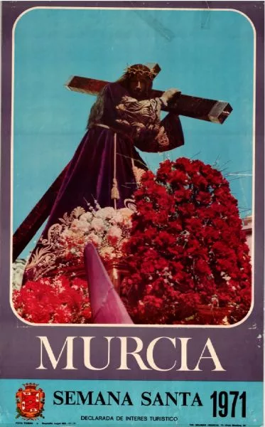 Cartel de la Semana Santa de Murcia de 1971