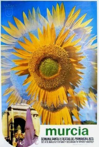 Cartel de la Semana Santa de Murcia de 1972