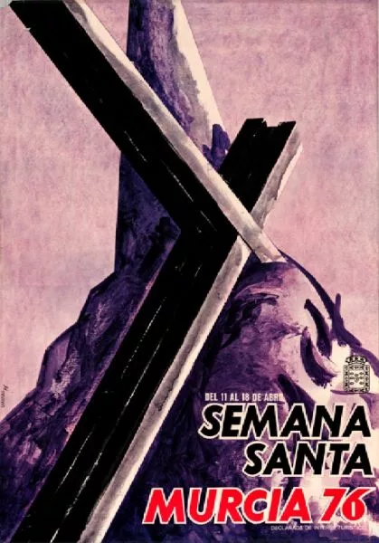 Cartel de la Semana Santa de Murcia de 1976