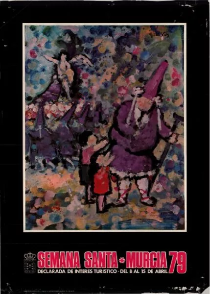 Cartel de la Semana Santa de Murcia de 1979