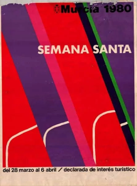 Cartel de la Semana Santa de Murcia de 1980