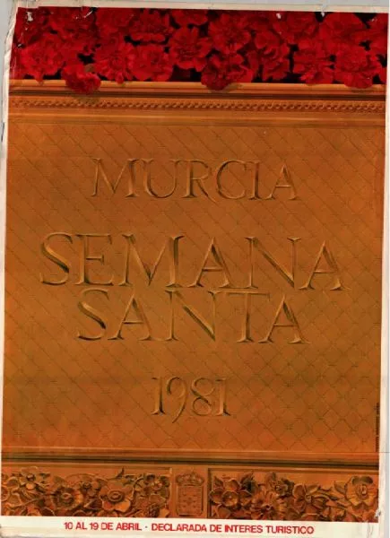 Cartel de la Semana Santa de Murcia de 1981