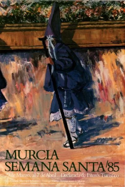 Cartel de la Semana Santa de Murcia de 1985