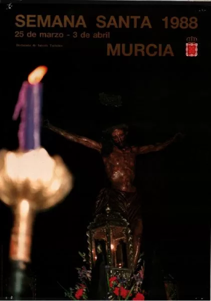 Cartel de la Semana Santa de Murcia de 1988