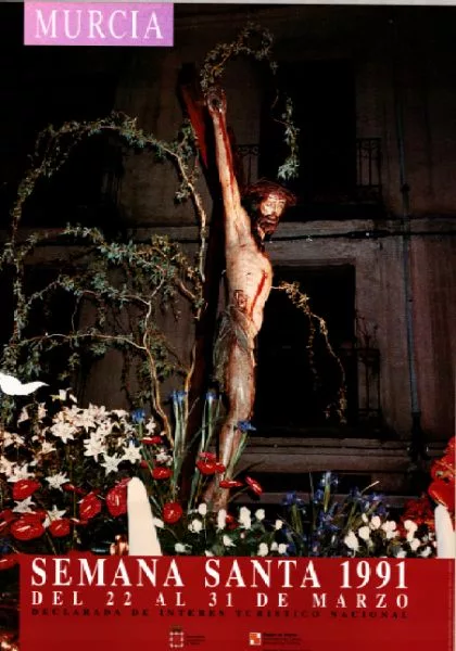 Cartel de la Semana Santa de Murcia de 1991
