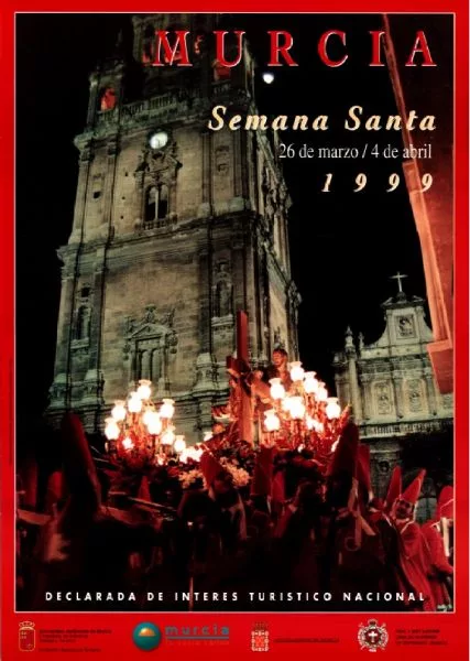 Cartel de la Semana Santa de Murcia de 1999