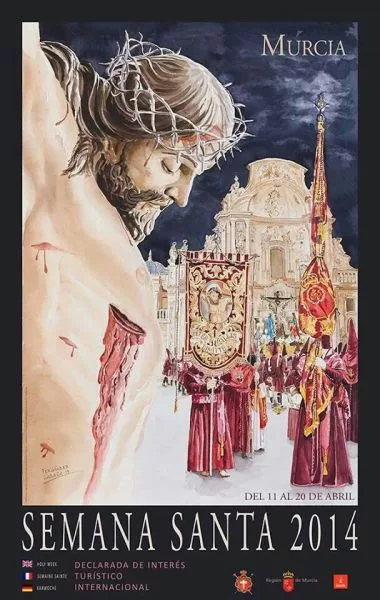Cartel de la Semana Santa de Murcia de 2014