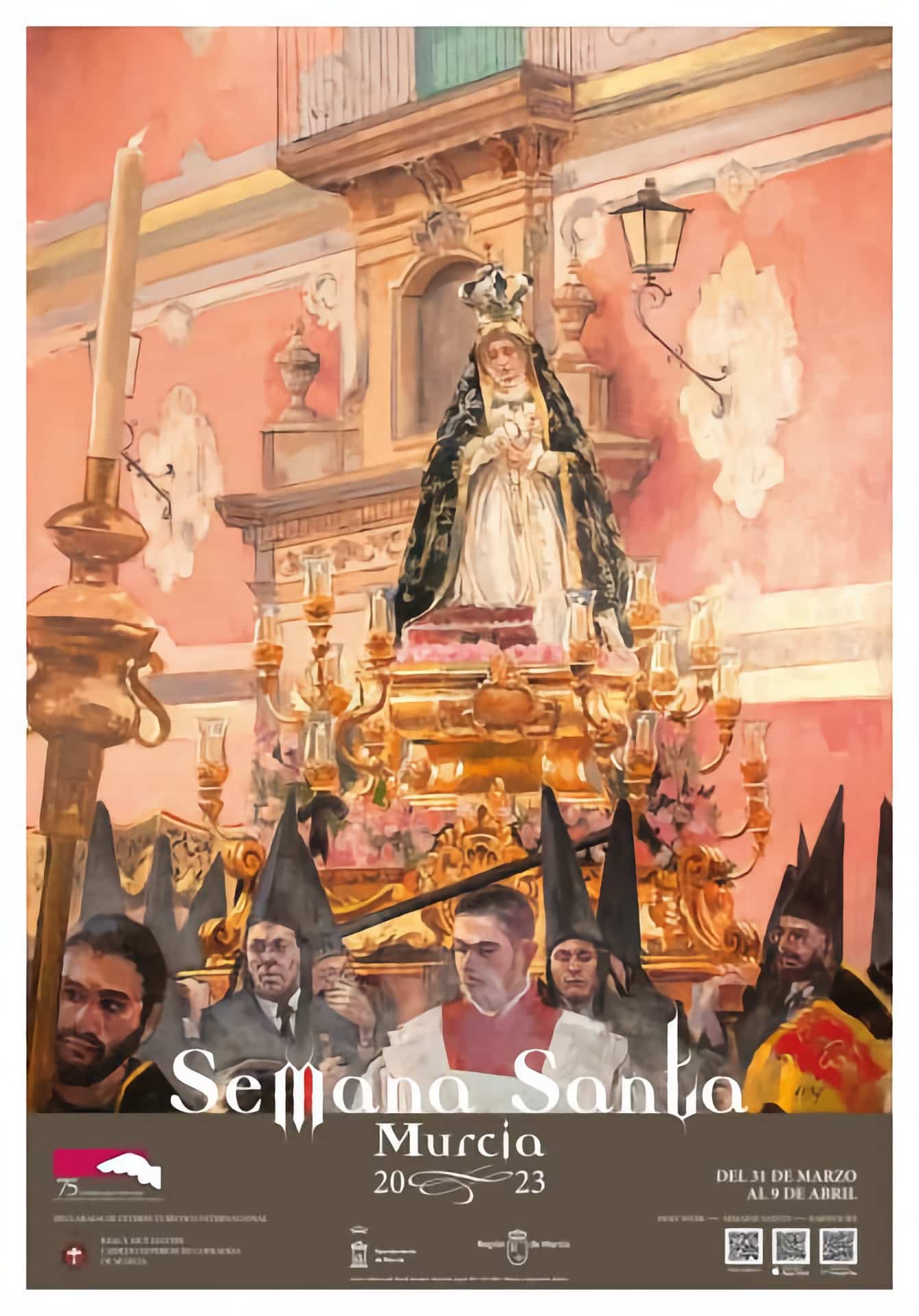 Cartel de la Semana Santa de Murcia de 2023