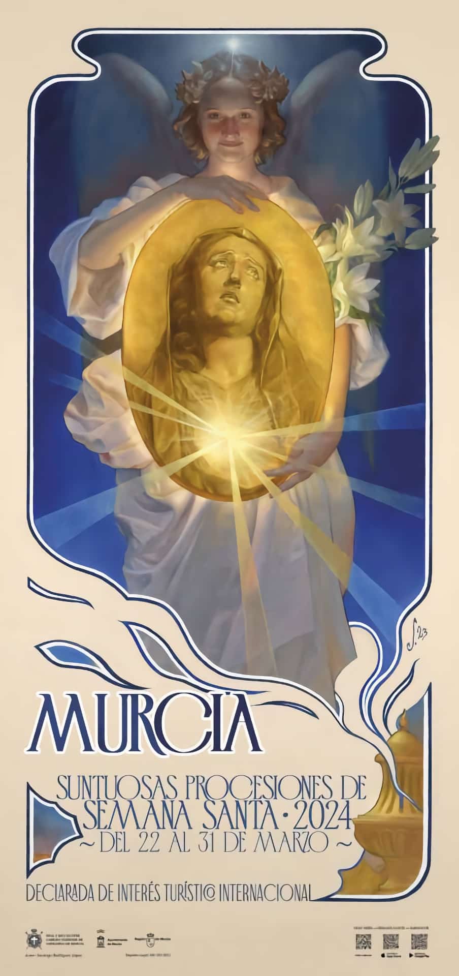 Cartel de la Semana Santa de Murcia de 2024
