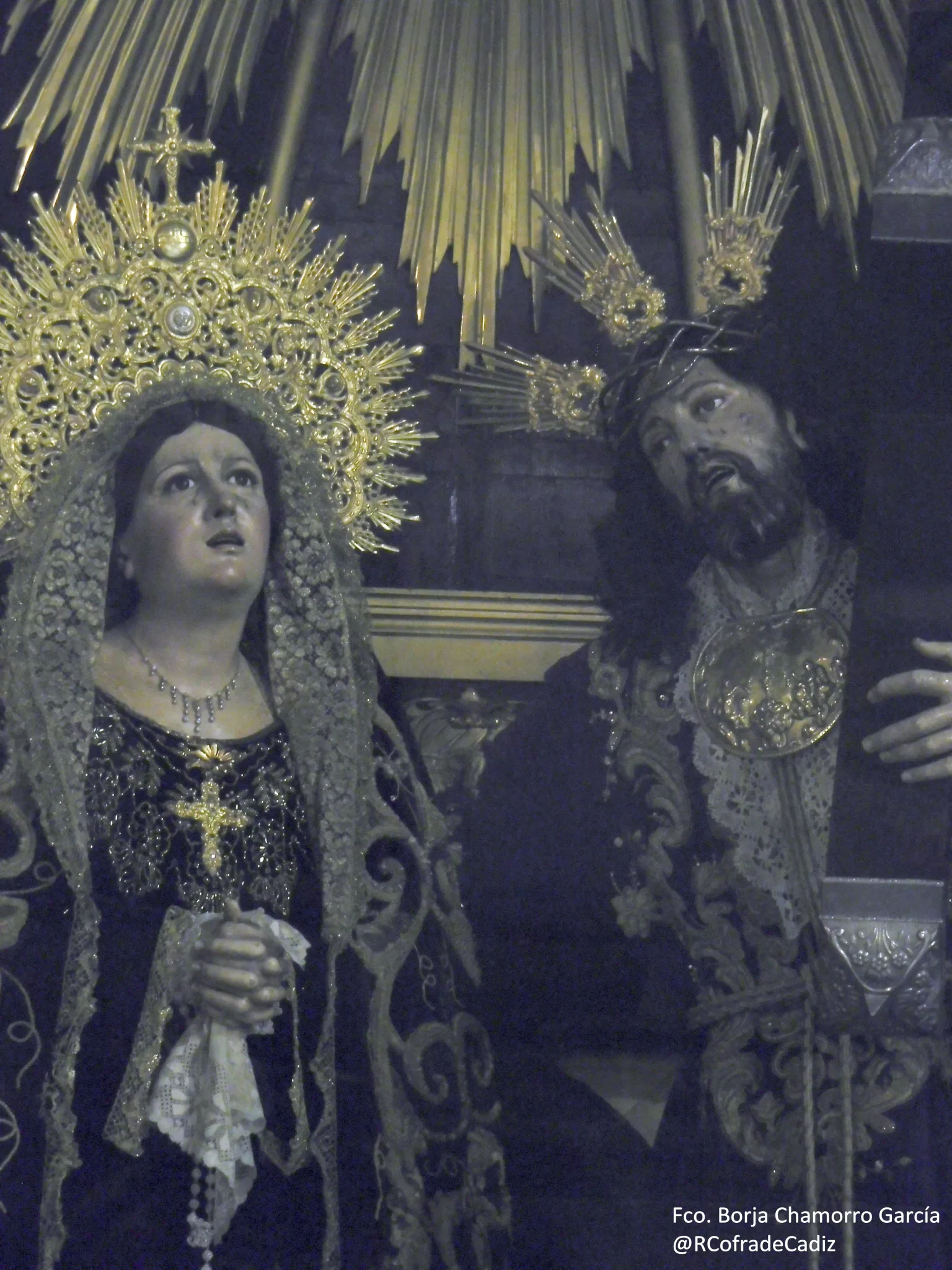 Afligidos (Cádiz), hermandad de la Semana Santa de Cádiz