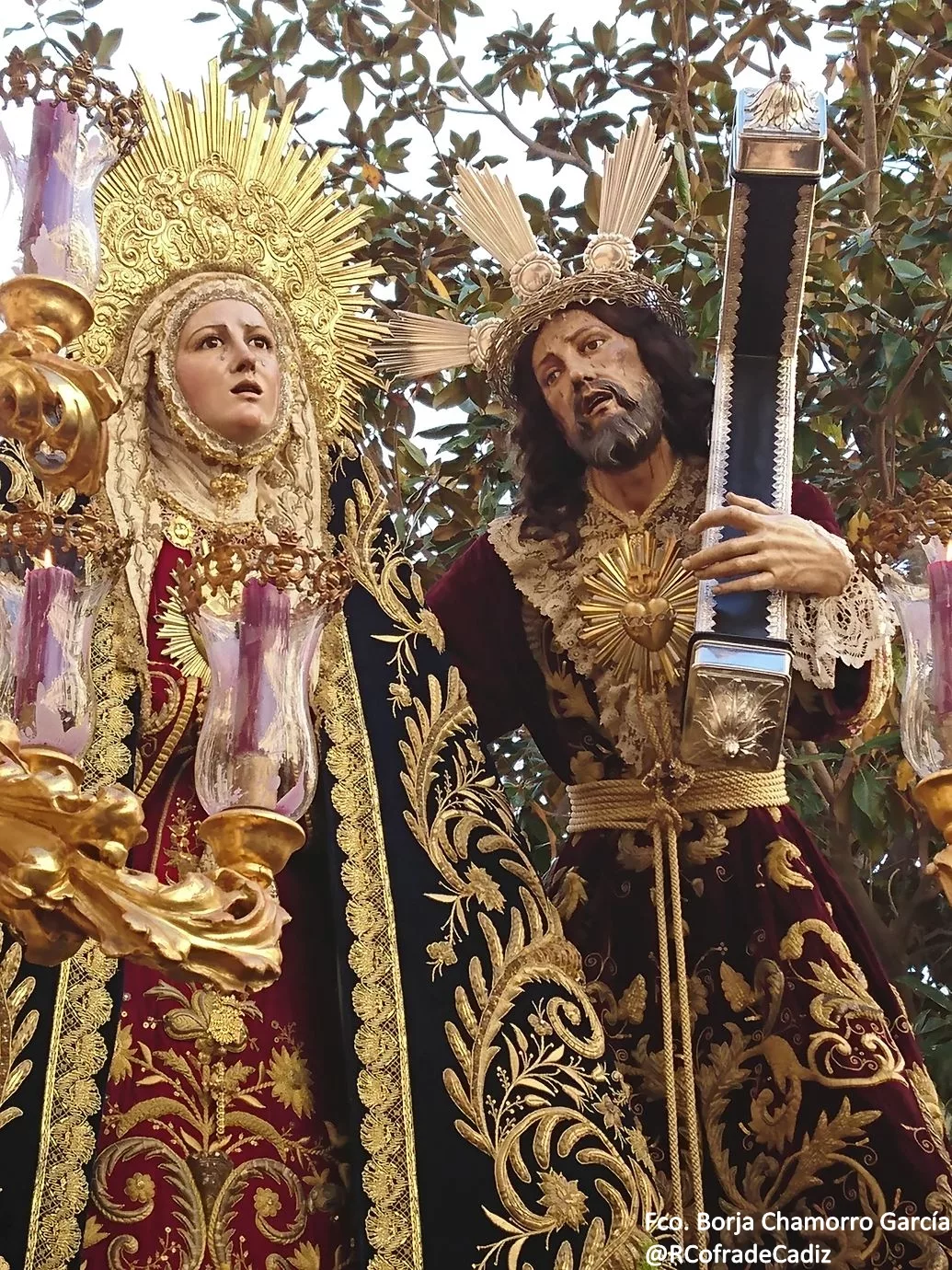 Afligidos (Cádiz), hermandad de la Semana Santa de Cádiz