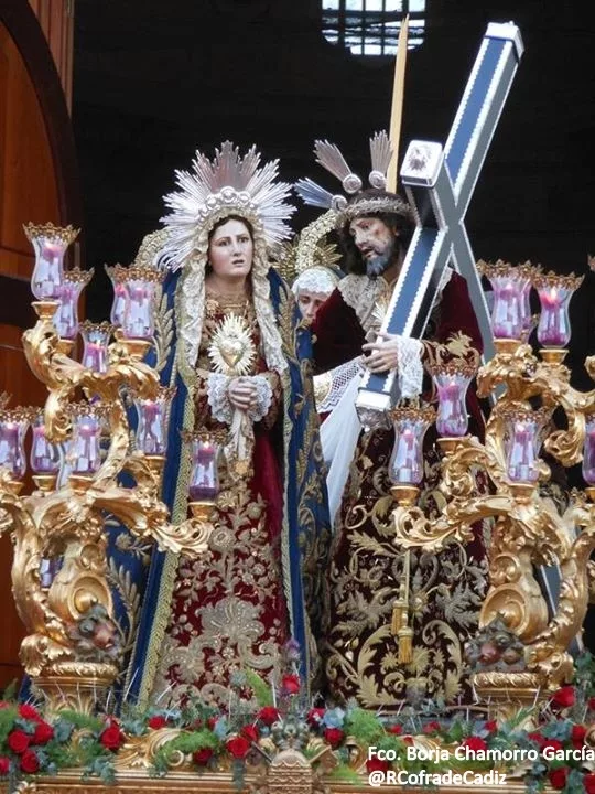 Afligidos (Cádiz), hermandad de la Semana Santa de Cádiz