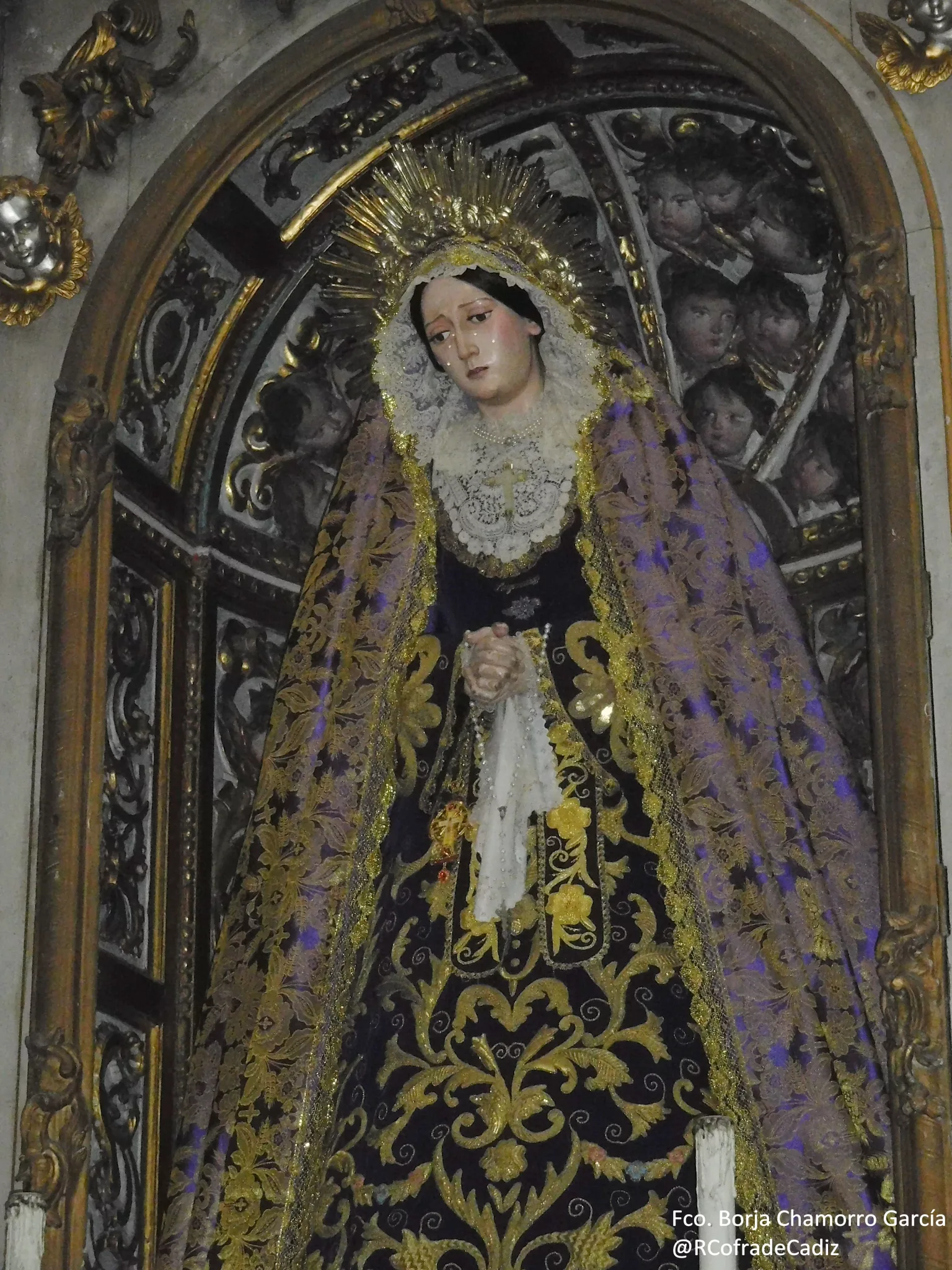 Columna (Cádiz), hermandad de la Semana Santa de Cádiz