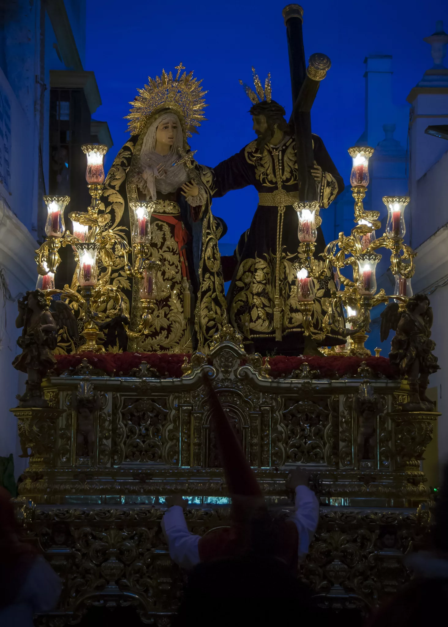 Afligidos (San Fernando), hermandad de la Semana Santa de San Fernando